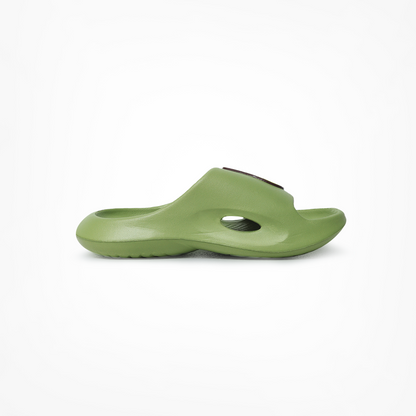 Cotton Clouds - Avocado Green