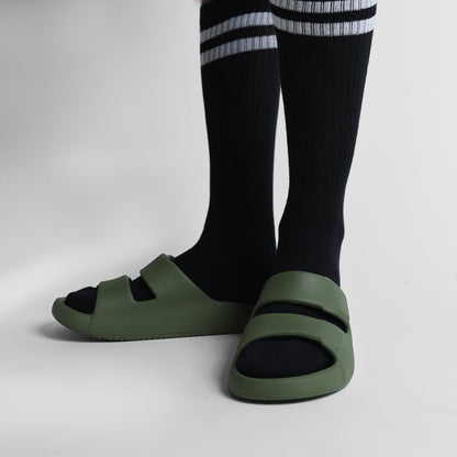 Mufflebirds - Green