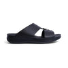 Timeless Unlined Hammered Men Classic Arabic Sandals Black - Aetrex Middle East